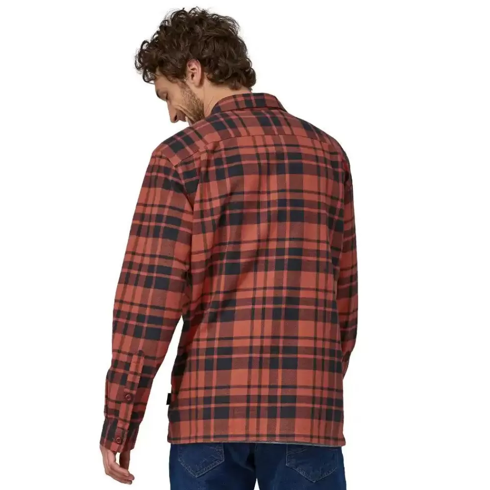 Flash Sale Long-Sleeved Organic Cotton Midweight Fjord Flannel Shirt Men'S Pitkähihaiset Paidat