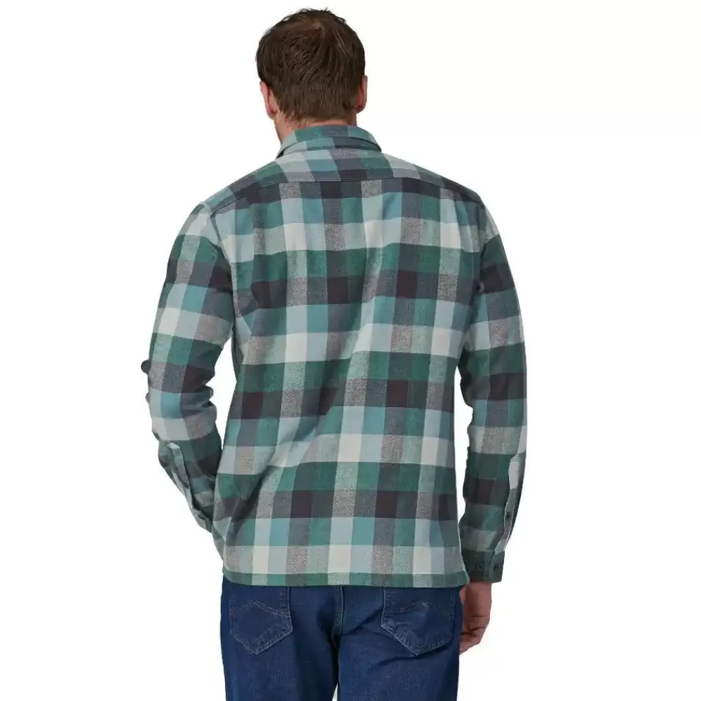 Flash Sale Long-Sleeved Organic Cotton Midweight Fjord Flannel Shirt Men'S Pitkähihaiset Paidat