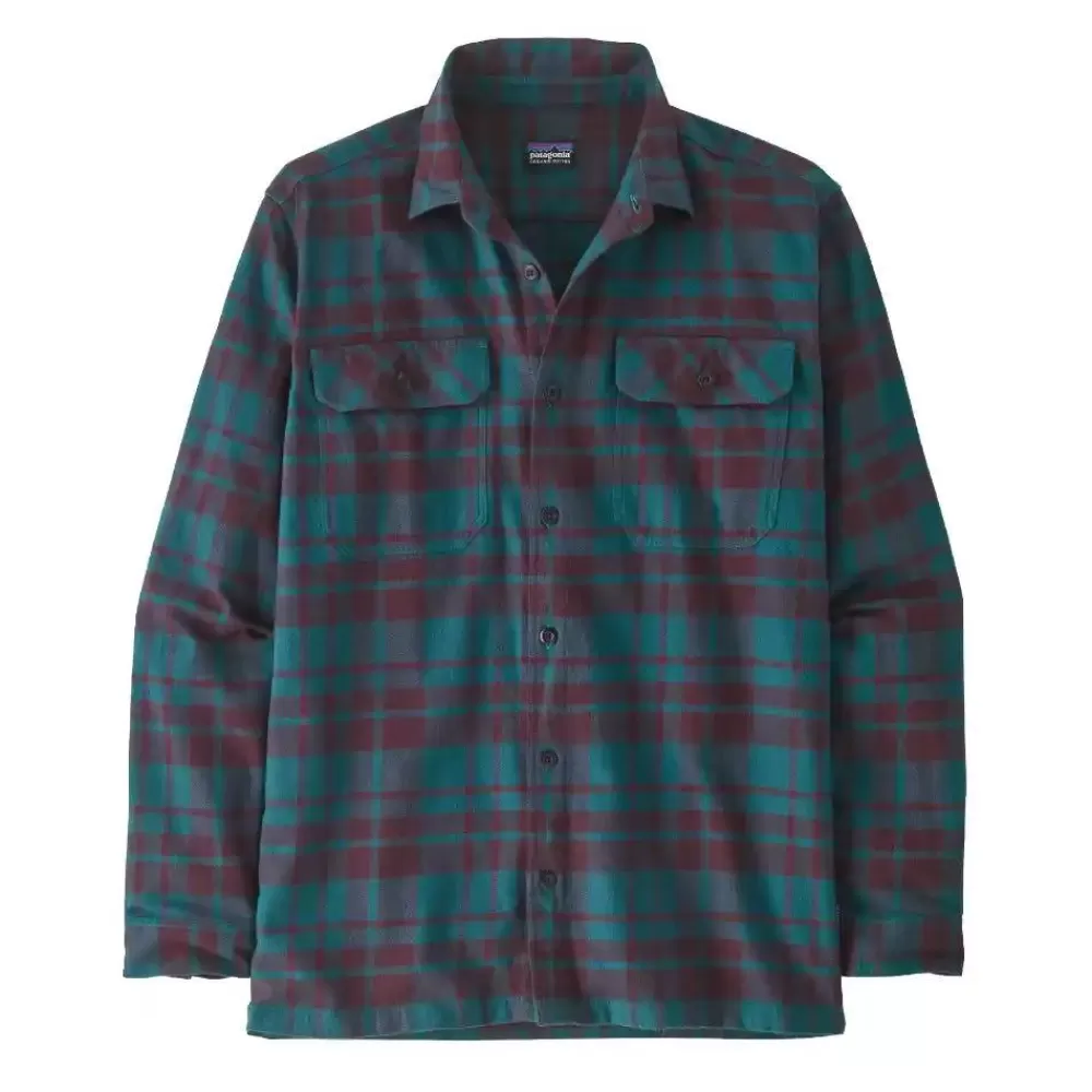 Flash Sale Long-Sleeved Organic Cotton Midweight Fjord Flannel Shirt Men'S Pitkähihaiset Paidat